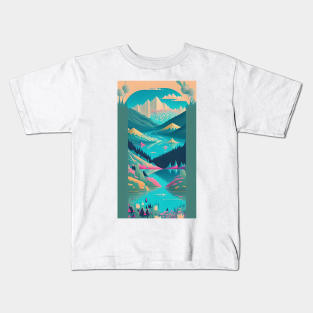 Wall Art design Kids T-Shirt